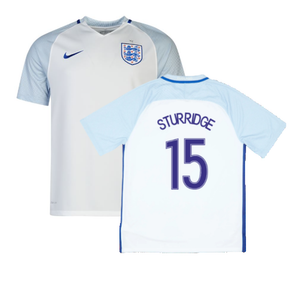2016-2017 England Home Nike Football Shirt (L) (Excellent) (Sturridge 15)_0
