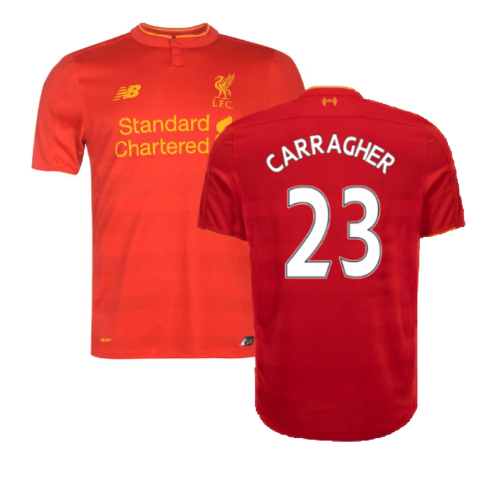 Liverpool 2016-17 Home Shirt (Good) (CARRAGHER 23)