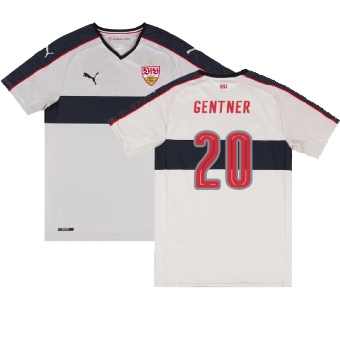 2016-2017 Stuttgart Third Shirt (No Sponsor) (Excellent) (Gentner 20)