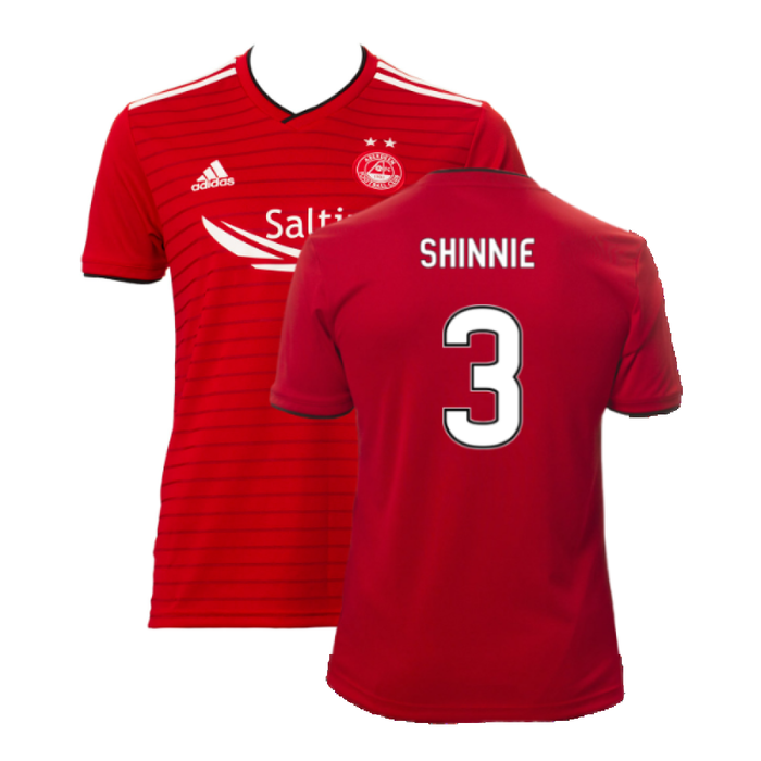 Aberdeen 2018-19 Home Shirt (Excellent) (Shinnie 3)