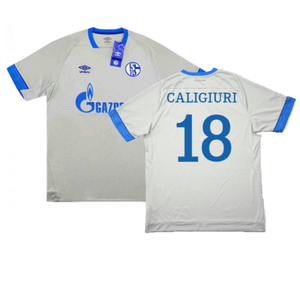 Schalke 2018-19 Away Shirt (Excellent) (Caligiuri 18)_0