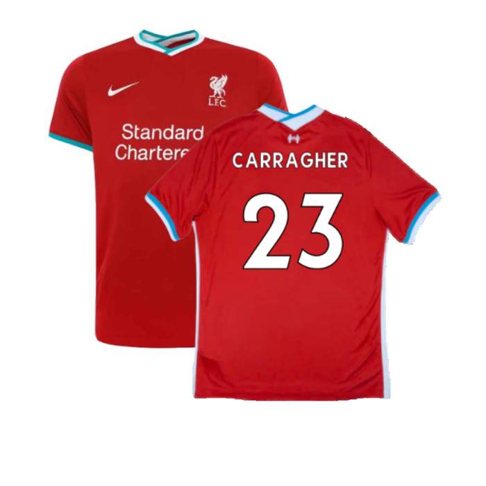 2020-2021 Liverpool Home Shirt (M) (Fair) (CARRAGHER 23)