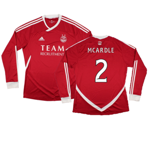 Aberdeen 2011-2012 Home Long Sleeve Shirt (L) (Very Good) (McArdle 2)_0