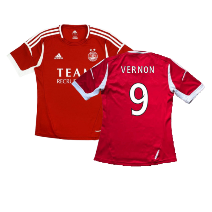 Aberdeen 2012-13 Home Shirt (Excellent) (Vernon 9)