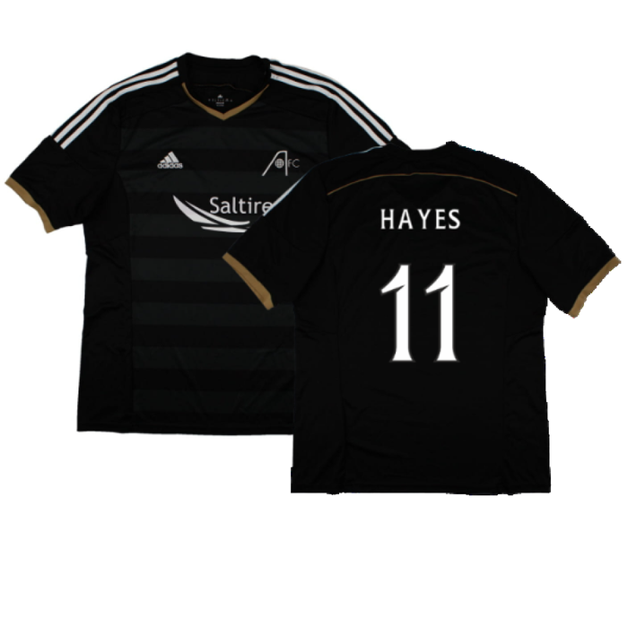 Aberdeen 2014-15 Away Shirt (XL) (Hayes 11) (Excellent)