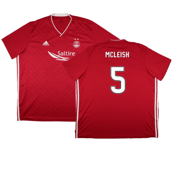 Aberdeen 2018-19 Home Shirt (S) (Excellent) (McLeish 5)