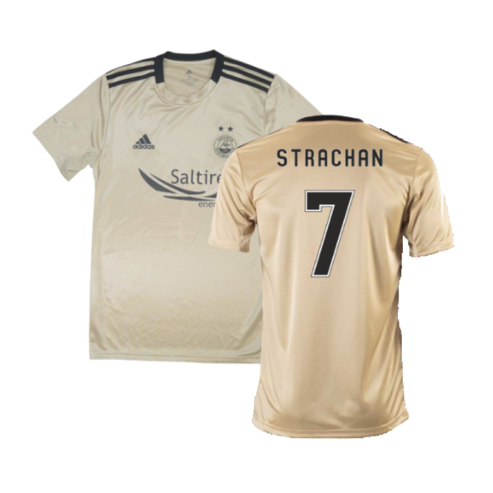 Aberdeen 2019-20 Away Shirt (L) (Very Good) (Strachan 7)