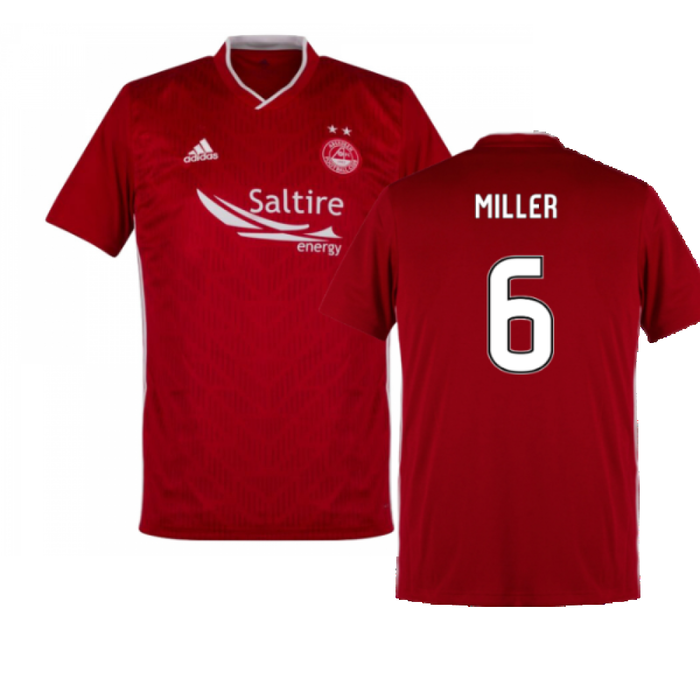 Aberdeen 2019-20 Home Shirt (XS) (Excellent) (Miller 6)