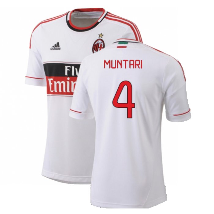 AC Milan 2012-13 Away Shirt (XSB) (Mint) (Muntari 4)