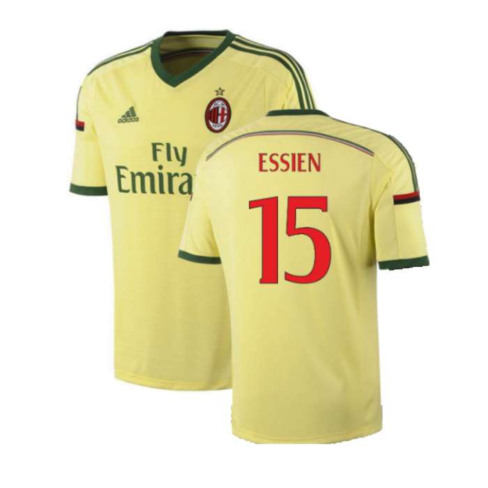 AC Milan 2014-15 Third Shirt (XL) (Very Good) (Essien 15)