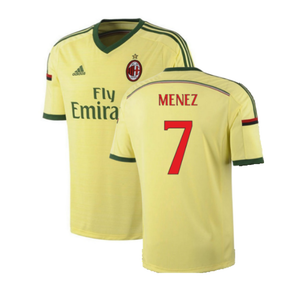 AC Milan 2014-15 Third Shirt (XL) (Very Good) (Menez 7)_0