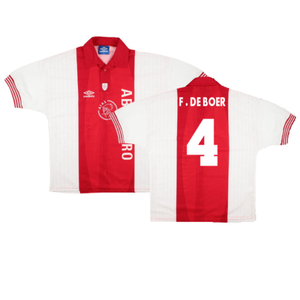 Ajax 1995-96 Special Home Shirt (M) (Excellent) (F.De Boer 4)_0