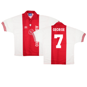 Ajax 1995-96 Special Home Shirt (M) (Excellent) (George 7)_0