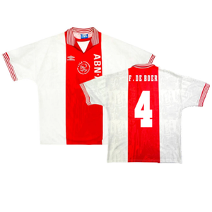 Ajax 1996-97 Home Shirt (Excellent) (F.De Boer 4)_0