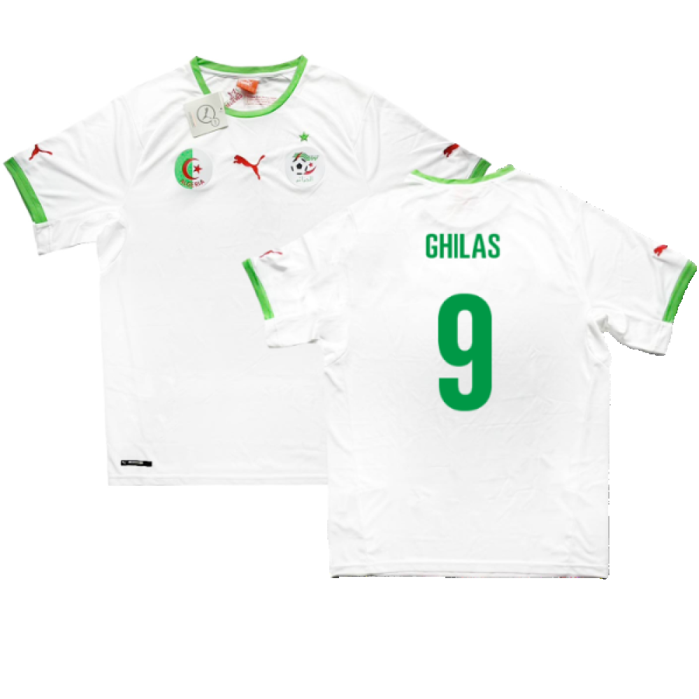 Algeria 2014-15 Home Shirt (M) (Ghilas 9) (Fair)_0