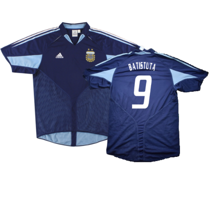 Argentina 2004-05 Away Shirt (L) (Excellent) (BATISTUTA 9)