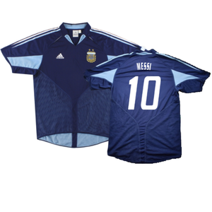 Argentina 2004-05 Away Shirt (L) (Excellent) (MESSI 10)_0