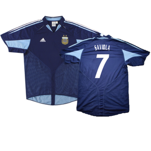 Argentina 2004-05 Away Shirt (L) (Excellent) (Saviola 7)_0