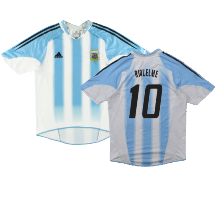 Argentina 2004-05 Home Shirt (XL) (Good) (RIQUELME 10)