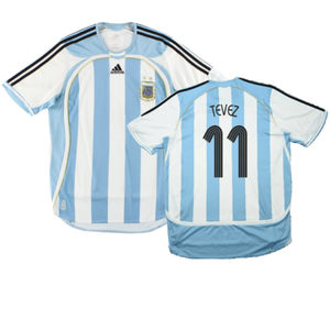 Argentina 2006-2007 Home Shirt (Good) (Tevez 11)_0