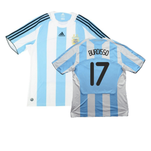 Argentina 2008-09 Home Shirt (S) (Very Good) (Burdisso 17)_0