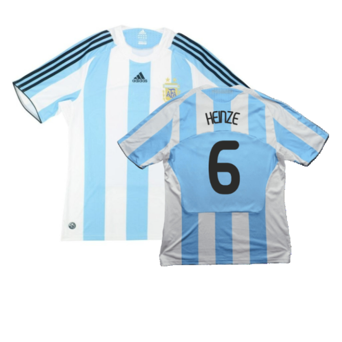 Argentina 2008-09 Home Shirt (S) (Very Good) (Heinze 6)