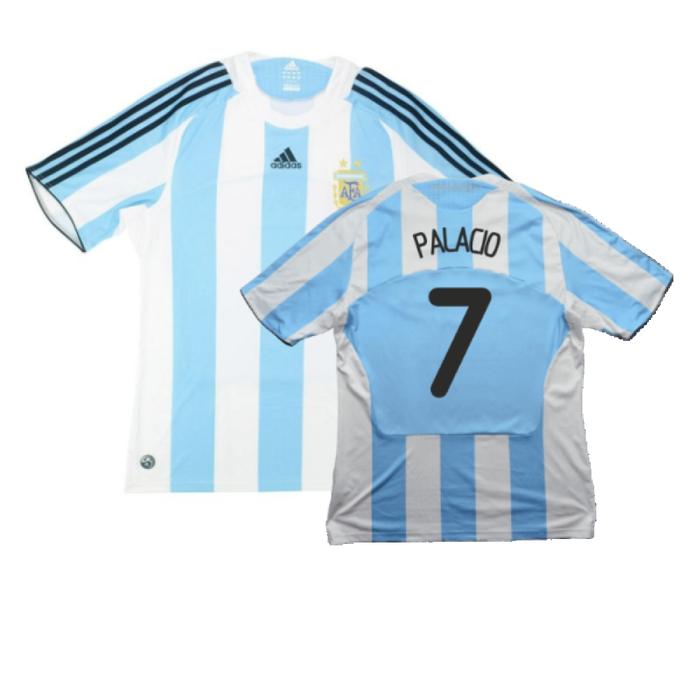 Argentina 2008-09 Home Shirt (L) (Very Good) (Palacio 7)