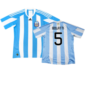 Argentina 2010-11 Home (L) (Excellent) (Bolatti 5)_0