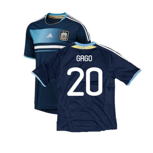 Argentina 2011-2012 Away Shirt (Good) (Gago 20)_0