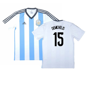 Argentina 2013-15 Basic Home Shirt (Very Good) (Demichelis 15)_0