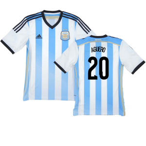 Argentina 2014-15 Home (L) (Excellent) (Aguero 20)_0