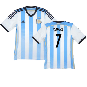 Argentina 2014-15 Home Shirt (XL) (Very Good) (Di Maria 7)_0