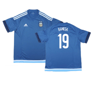 Argentina 2015-16 Away Shirt (Mint) (Banega 19)_0