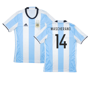 Argentina 2016-17 Home Shirt (Excellent) (Mascherano 14)_0