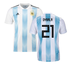 Argentina 2018-19 Home Shirt (XL) (Excellent) (Dybala 21)_0