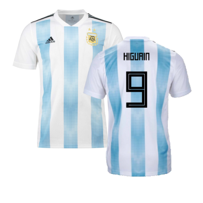 Argentina 2018-19 Home Shirt (LB) (Higuain 9) (BNWT)