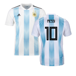 Argentina 2018-19 Home Shirt (LB) (Messi 10) (BNWT)_0