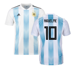 Argentina 2018-19 Home Shirt (LB) (Riquelme 10) (BNWT)_0