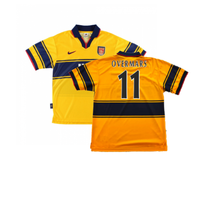 Arsenal 1997-99 Away Shirt (Excellent) (Overmars 11)