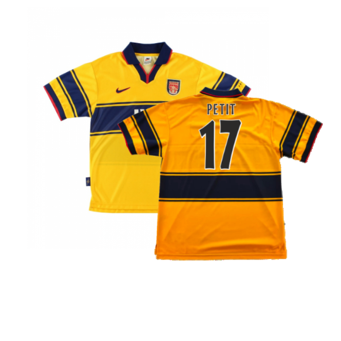 Arsenal 1997-99 Away Shirt (Excellent) (Petit 17)