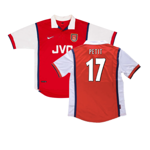 Arsenal 1998-99 Home Shirt (2XL) (Good) (Petit 17)_0