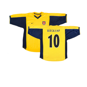 Arsenal 1999-2001 Away Shirt (2XL) (Excellent) (Bergkamp 10)_0