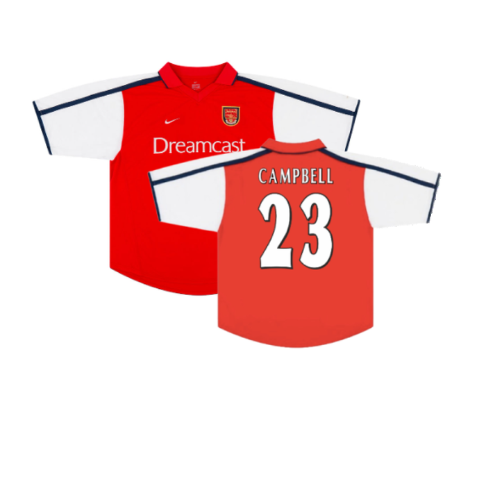 Arsenal 2000-02 Home Shirt (XL Boys) (Good) (Campbell 23)