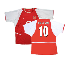 Arsenal 2002-04 Home Shirt (XXL) (Very Good) (Bergkamp 10)_0