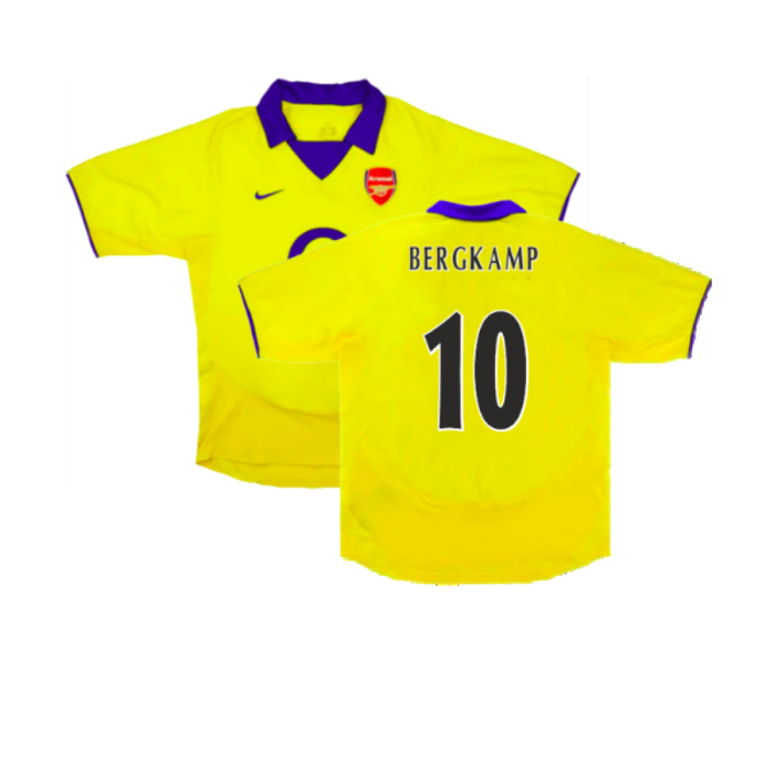 Arsenal 2003-05 Away Shirt (XL) (Good) (Bergkamp 10)