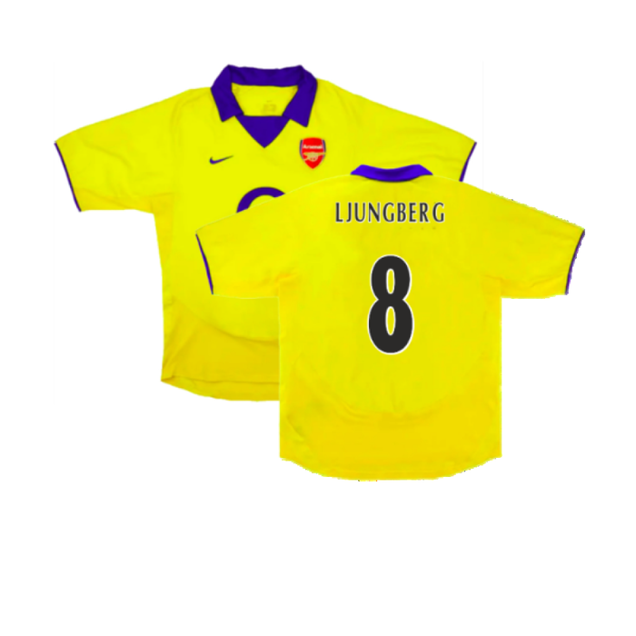 Arsenal 2003-05 Away Shirt (XL) (Good) (Ljungberg 8)