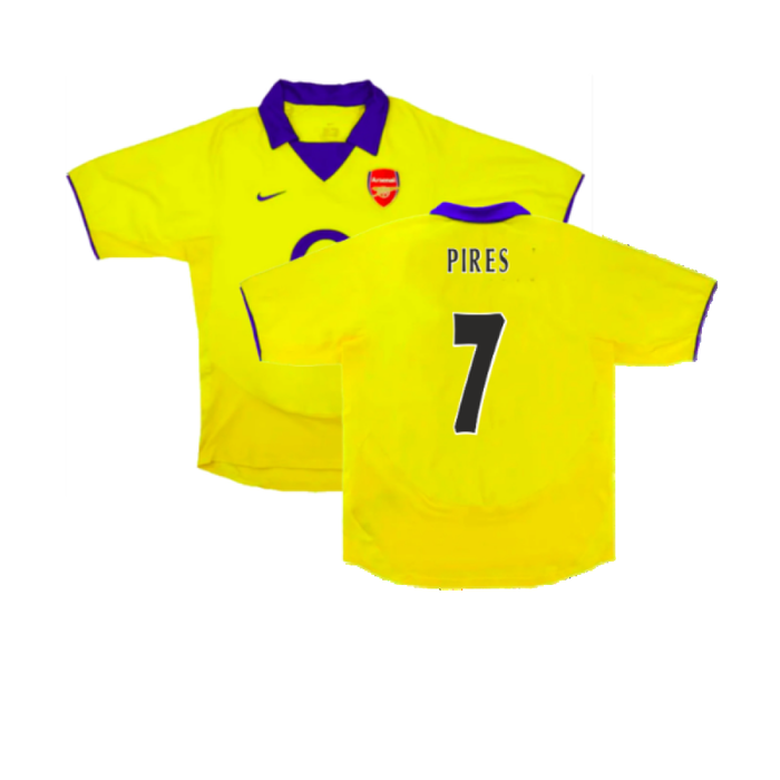 Arsenal 2003-05 Away Shirt (XL) (Good) (Pires 7)