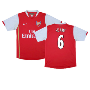 Arsenal 2006-08 Home Shirt (XL) (Excellent) (Adams 6)_0