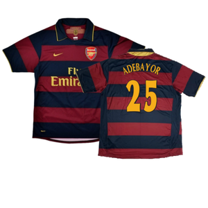 Arsenal 2007-08 Third Shirt (XLB) (Good) (Adebayor 25)_0