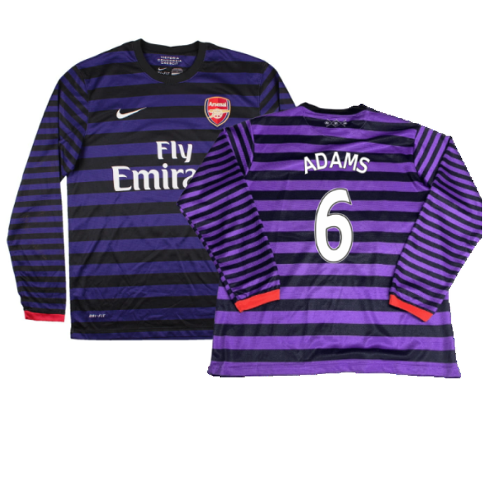 Arsenal 2012-13 Away Long Sleeve Shirt (M) (Good) (Adams 6)